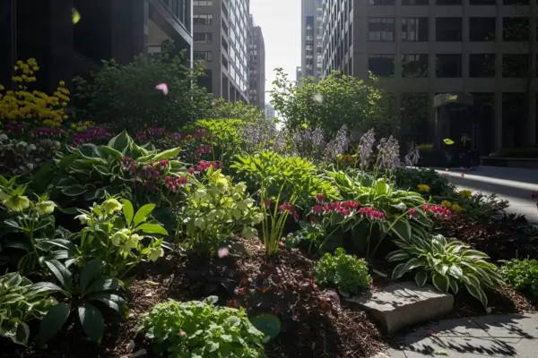Meia sombra por prédios: nativas que florescem bonito em luz filtrada